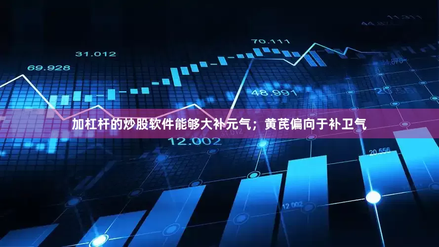 加杠杆的炒股软件能够大补元气；黄芪偏向于补卫气